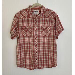 Mountain Khaki Plaid Short Sleeve shirt